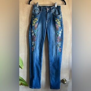 Boden Jeans Cavendish Girlfriend Embroidered Women’s Sz: 2R